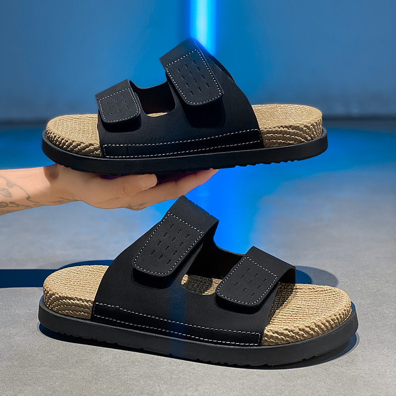 Men'S Shoes Birkenstock - Chinelos masculinos de uma tira, tecidos,