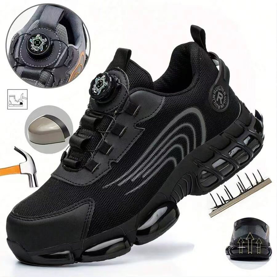 Men'S Shoes Lightweight - Calçados de Trabalho com Biqueira de