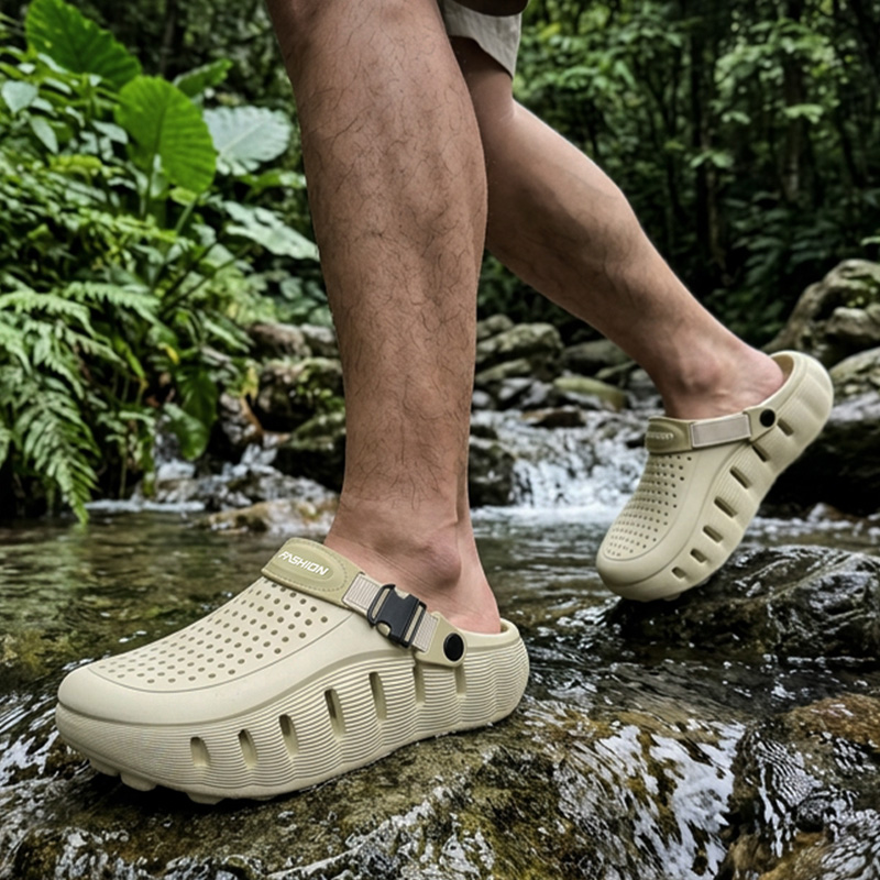 Men'S Shoes Cloud - Sandálias de Praia Masculinas Confortáveis de