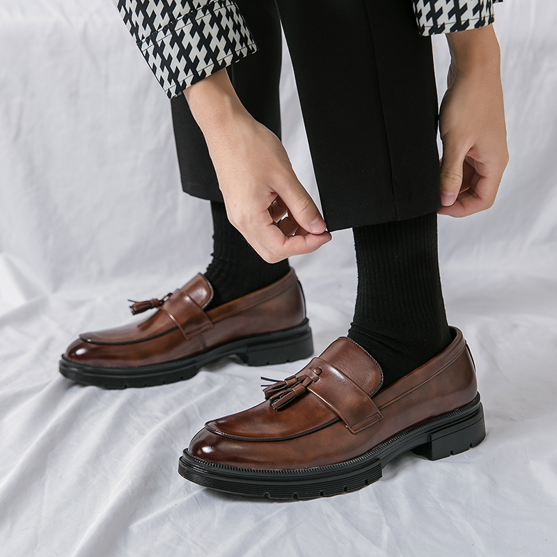 Men'S Shoes Drivers - Mocassins Masculinos de Couro de Alta