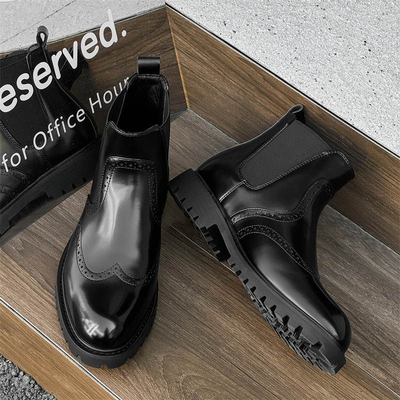 Men'S Shoes Brogues - Tamanho grande moda masculina festa de