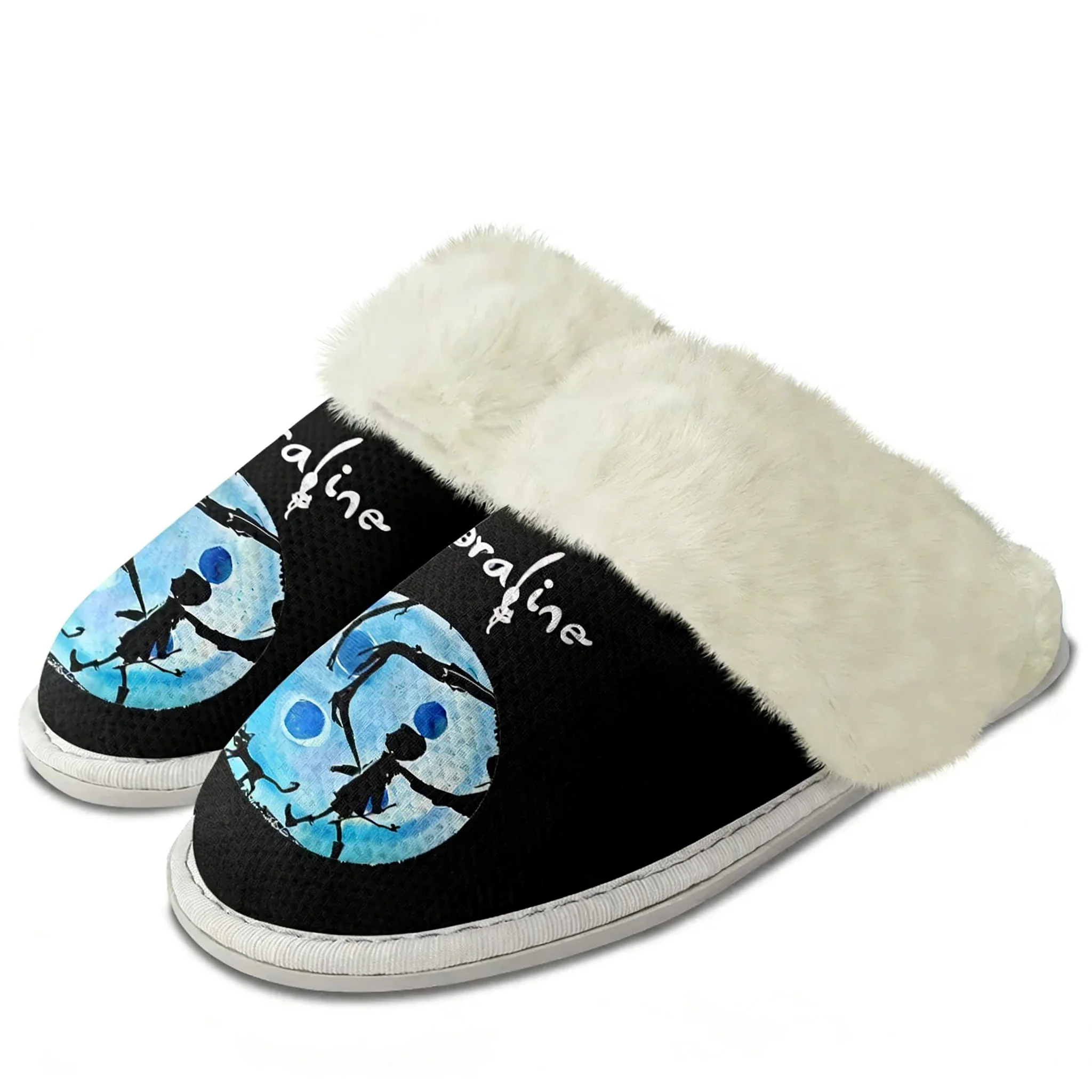 Men'S Shoes Lightweight - Pantufas de Pelúcia Coraline The Secret