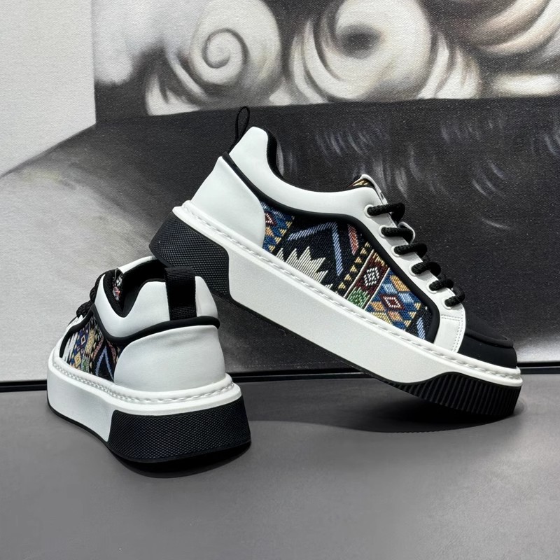 Men Shoes Regular Use - Tênis Vulcanizados Masculinos com Estilo Coreano