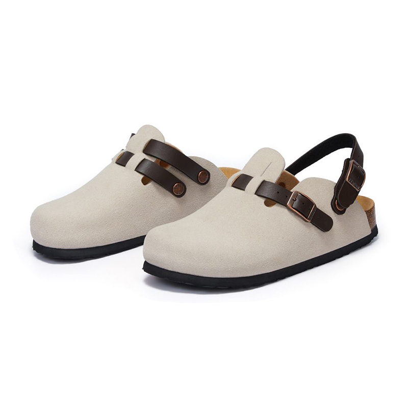 Men'S Shoes Birkenstock - Chinelos de cortiça feminino moda baotou