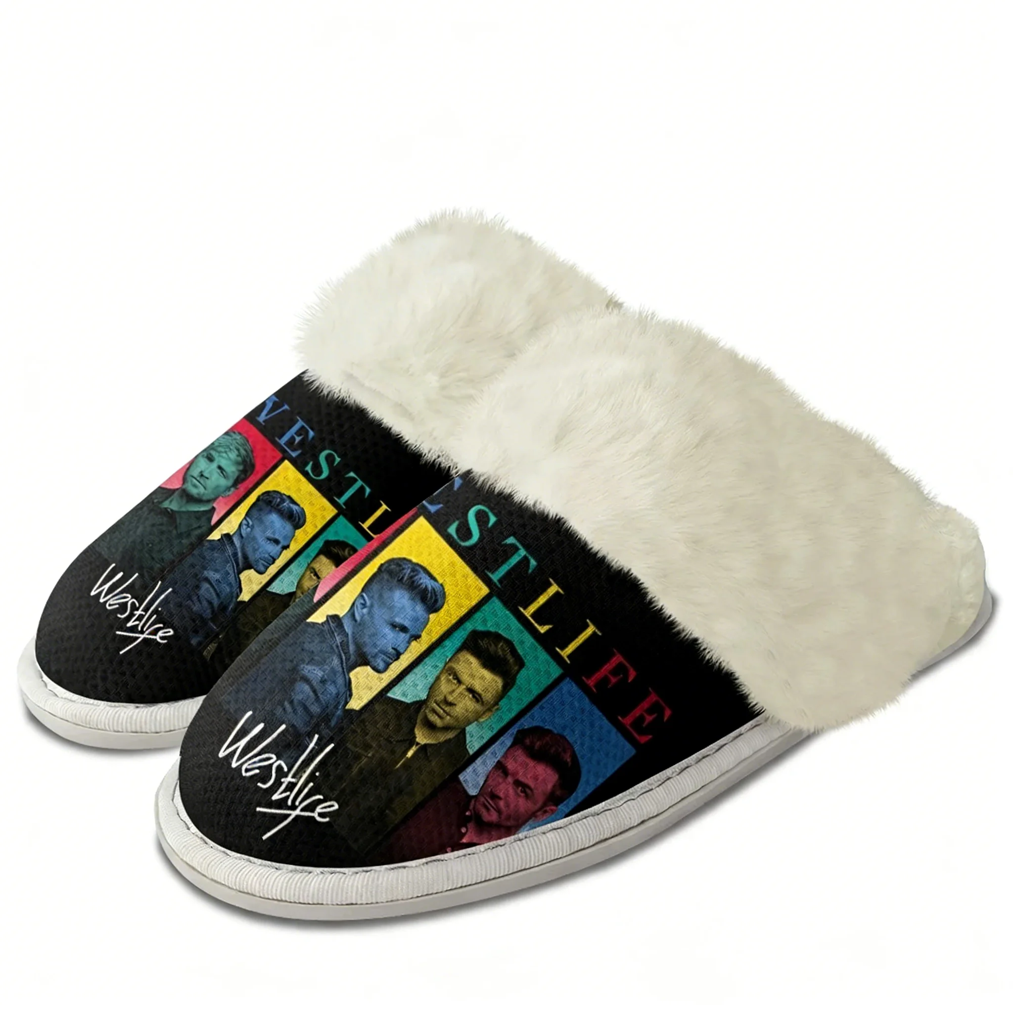 Men'S Shoes Lightweight - Chinelos da banda de rock Westlife,