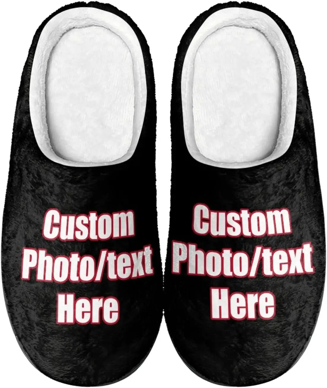 Men Shoes Designer - Chinelos de Pelúcia Personalizados para Homens