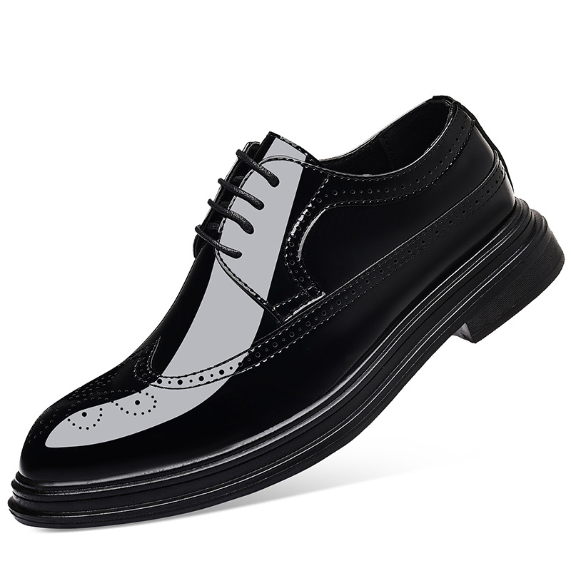 Sapatos masculinos de couro en - Men'S Shoes Brogues avaliação e preço