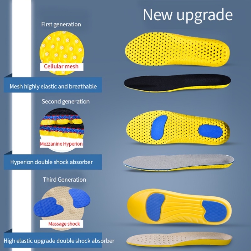 Palmilhas Esportivas para Pés, - Men'S Shoes Plantar Fasciitis avaliação e preço