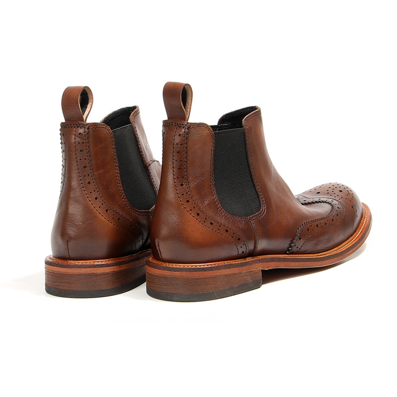 Novo feito à mão dos homens do - Men'S Shoes Brogues avaliação e preço