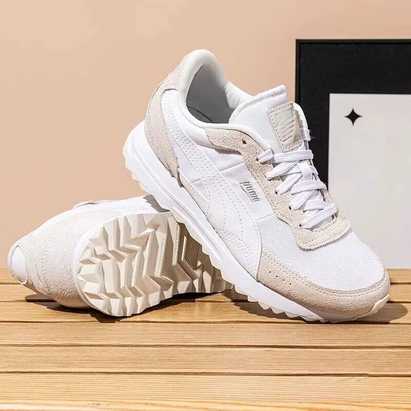 Novos Tênis Leves Puma Brancos - Men'S Shoes Puma Sneakers avaliação e preço