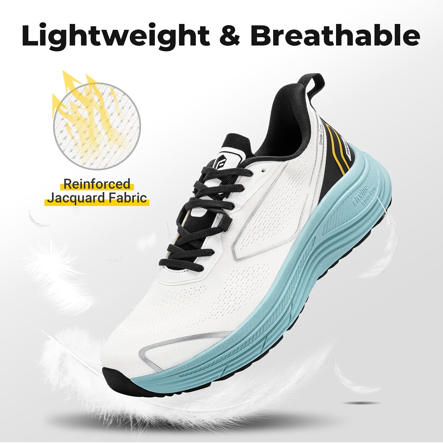 Tênis FitVille Masculino de Aj - Men'S Shoes Plantar Fasciitis avaliação e preço