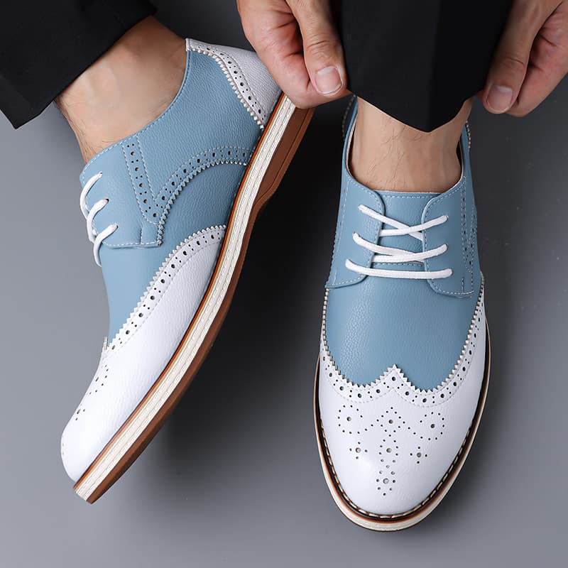 Sapatos Oxford Brogue Masculin - Men'S Shoes Brogues avaliação e preço