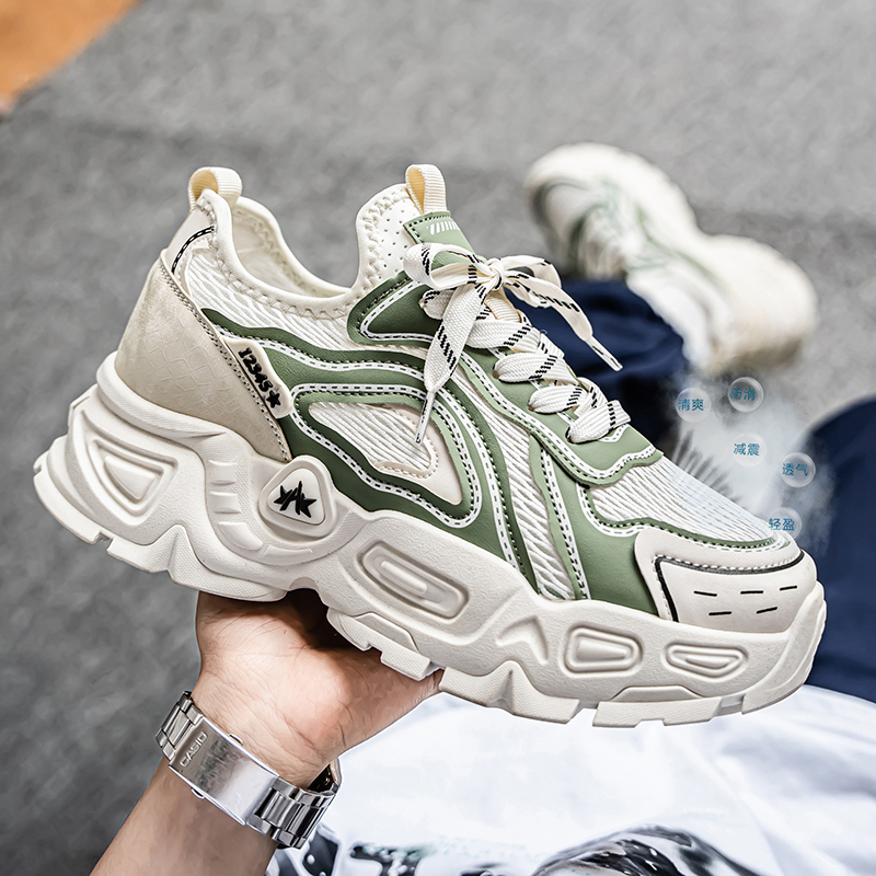 Tênis Chunky Masculino Verde e - Men'S Shoes Green And White avaliação e preço