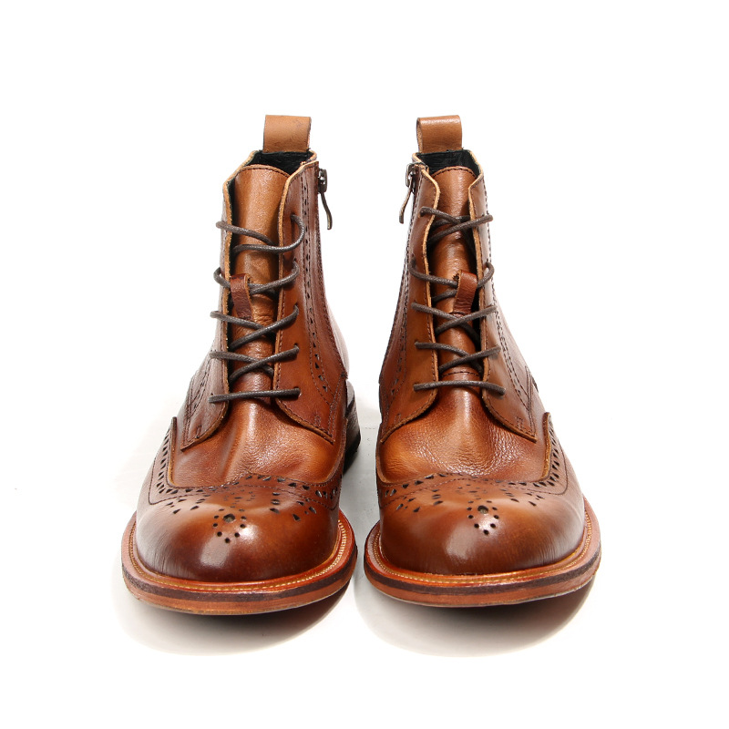 Vintage masculino tornozelo ch - Men'S Shoes Brogues avaliação e preço