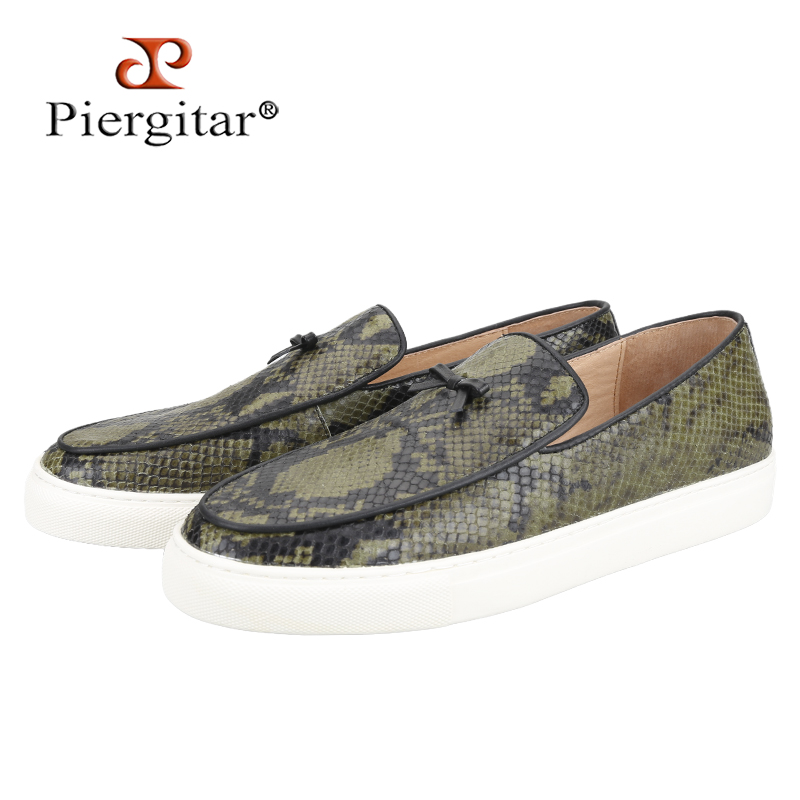 Tênis Masculino Piergitar Verd - Men'S Shoes Green And White avaliação e preço