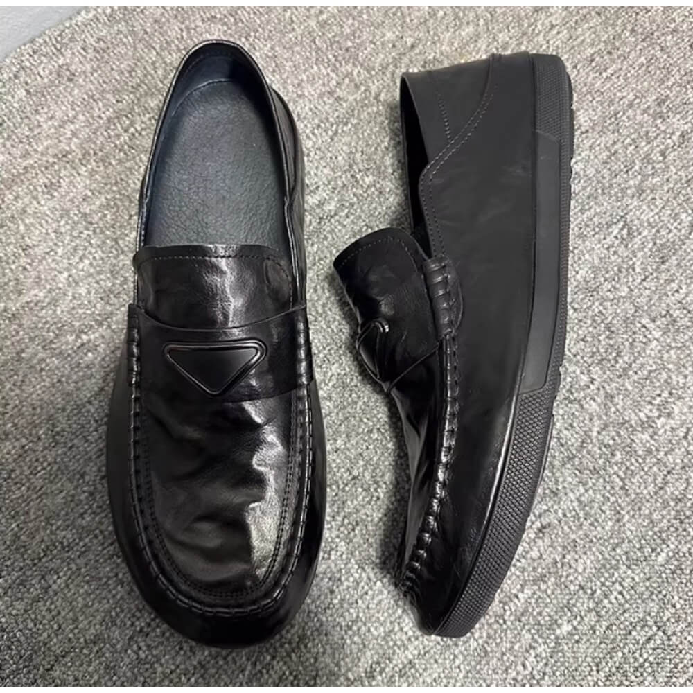Mocassim de Couro Preto Artesa - Men'S Shoes Drivers avaliação e preço