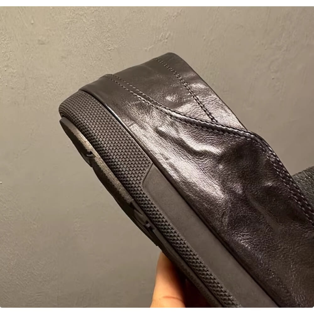 Mocassim de Couro Preto Artesa - Men'S Shoes Drivers avaliação e preço