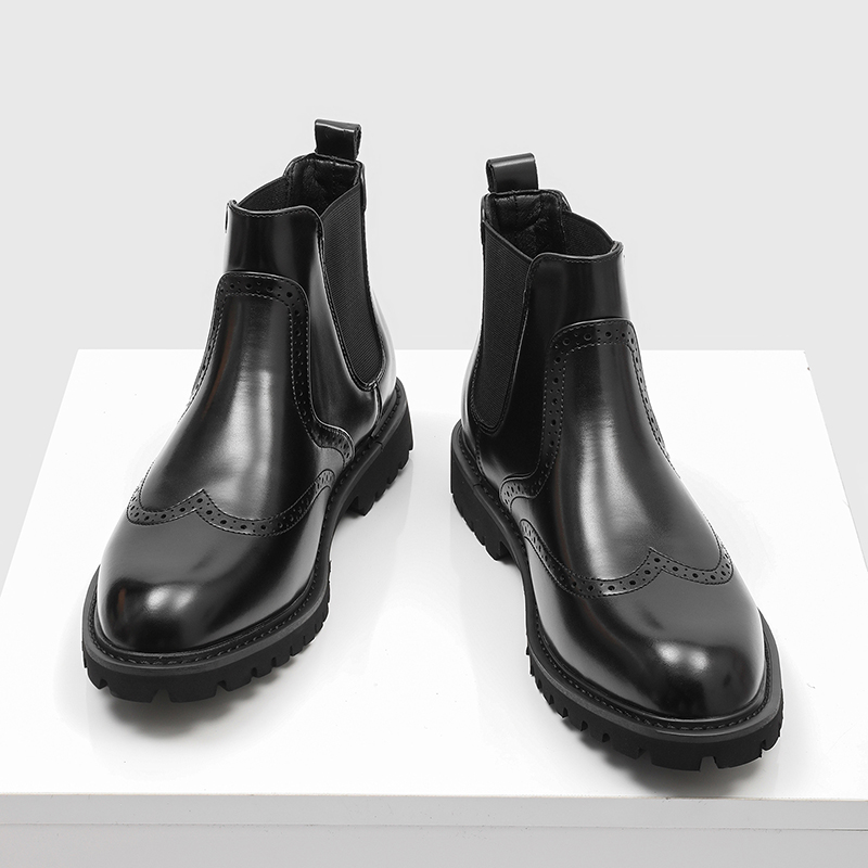 Botas Chelsea Masculinas de Co - Men'S Shoes Brogues avaliação e preço