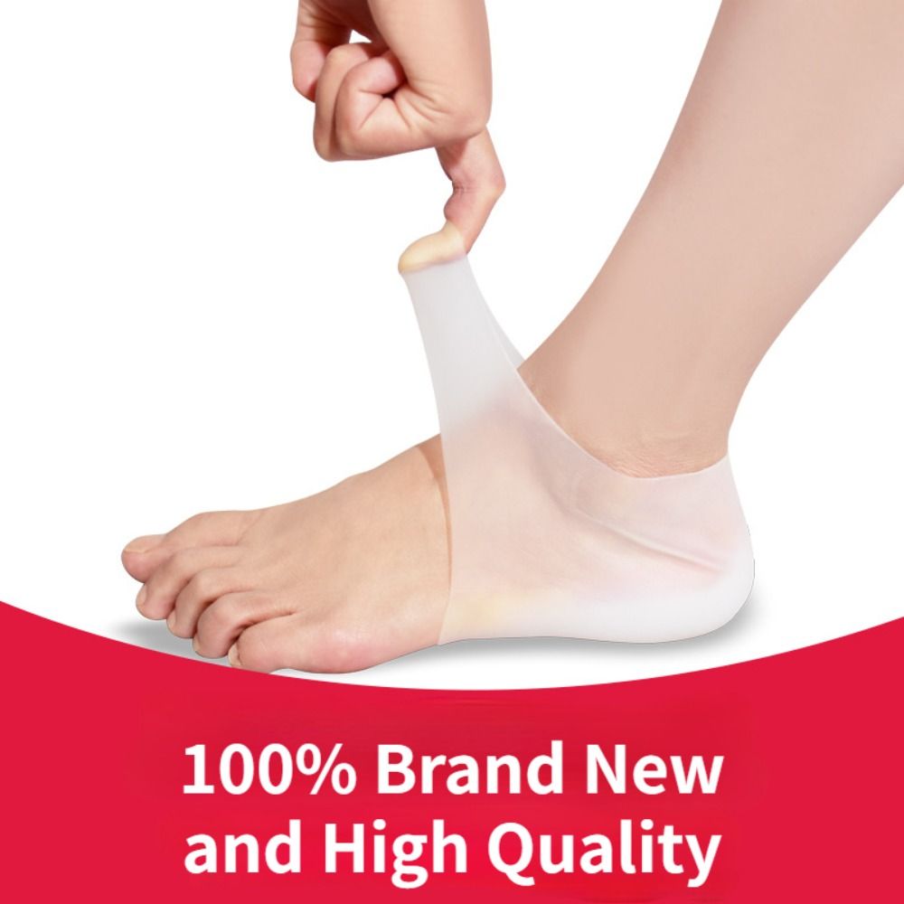 1 Par de Palmilhas de Silicone - Men'S Shoes Plantar Fasciitis avaliação e preço