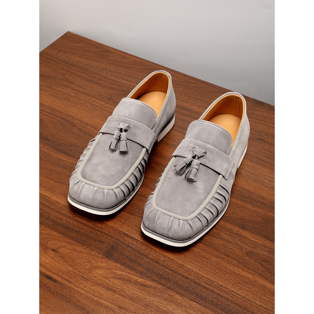 Mocassins de Couro Genuíno com - Men'S Shoes Drivers avaliação e preço